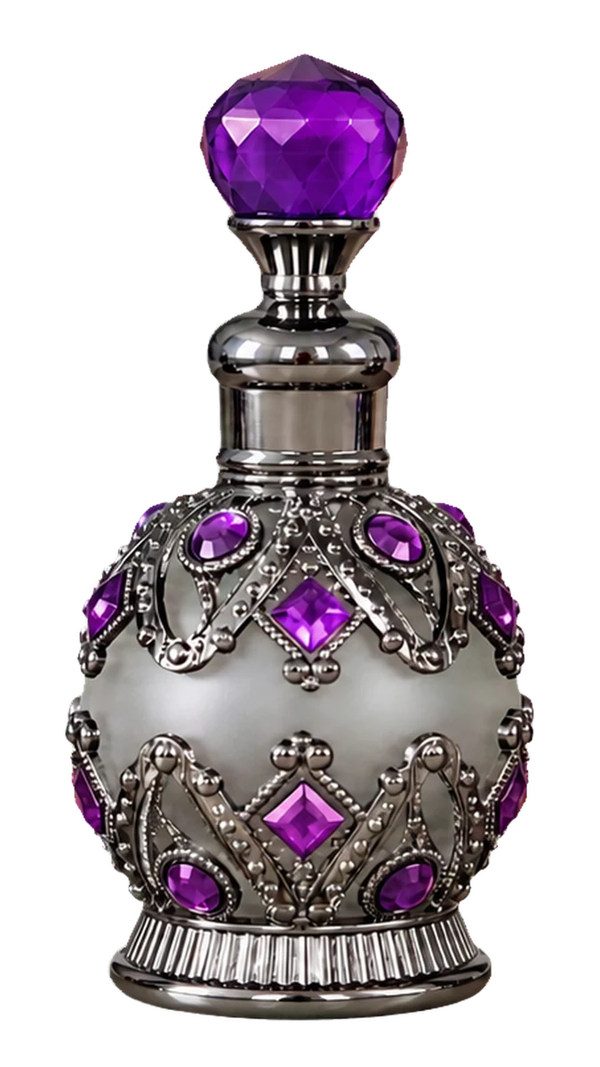Desert Jewel - Purple perfume oil bottle