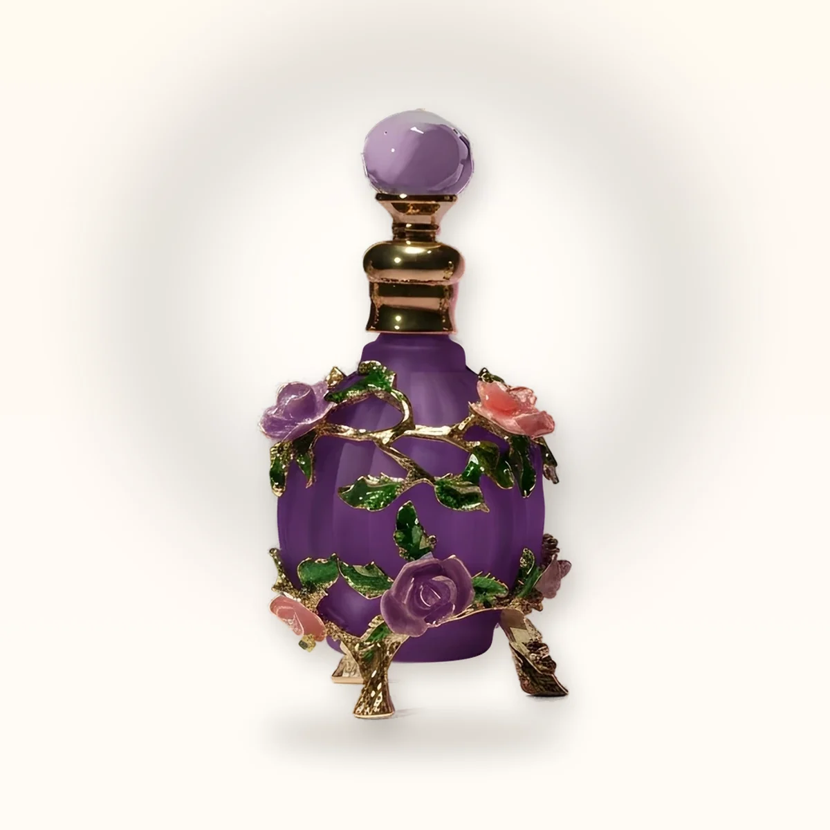 Royal Bloom - Purple perfume oil bottle