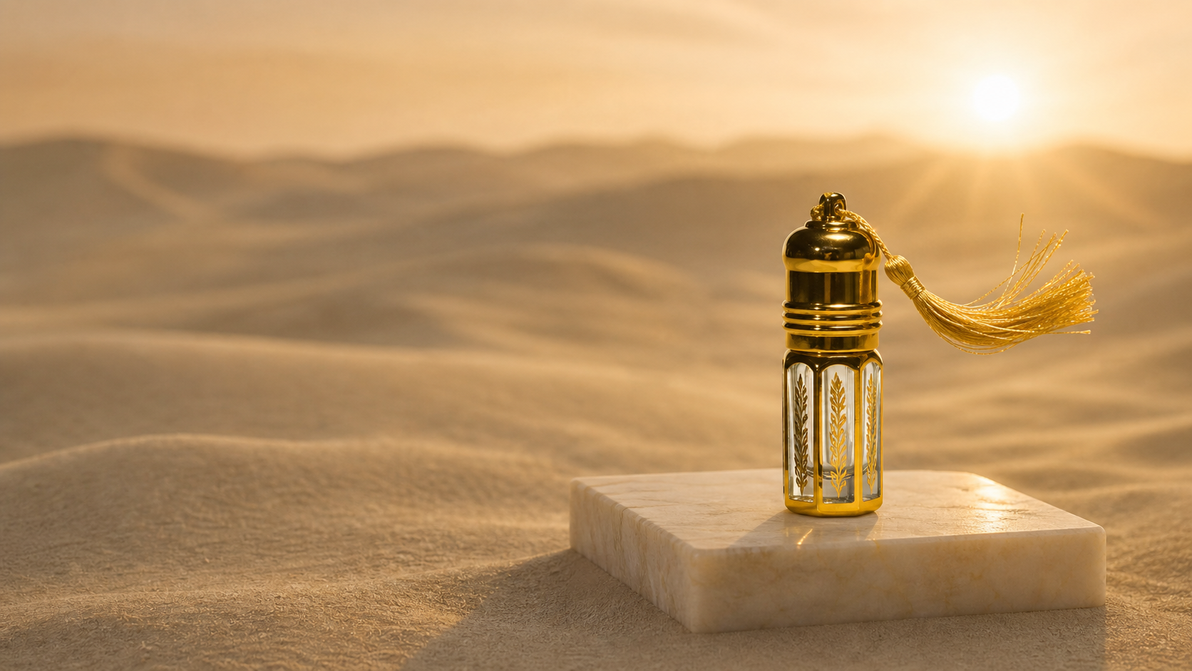 Quiet Luxury perfume oil bottle